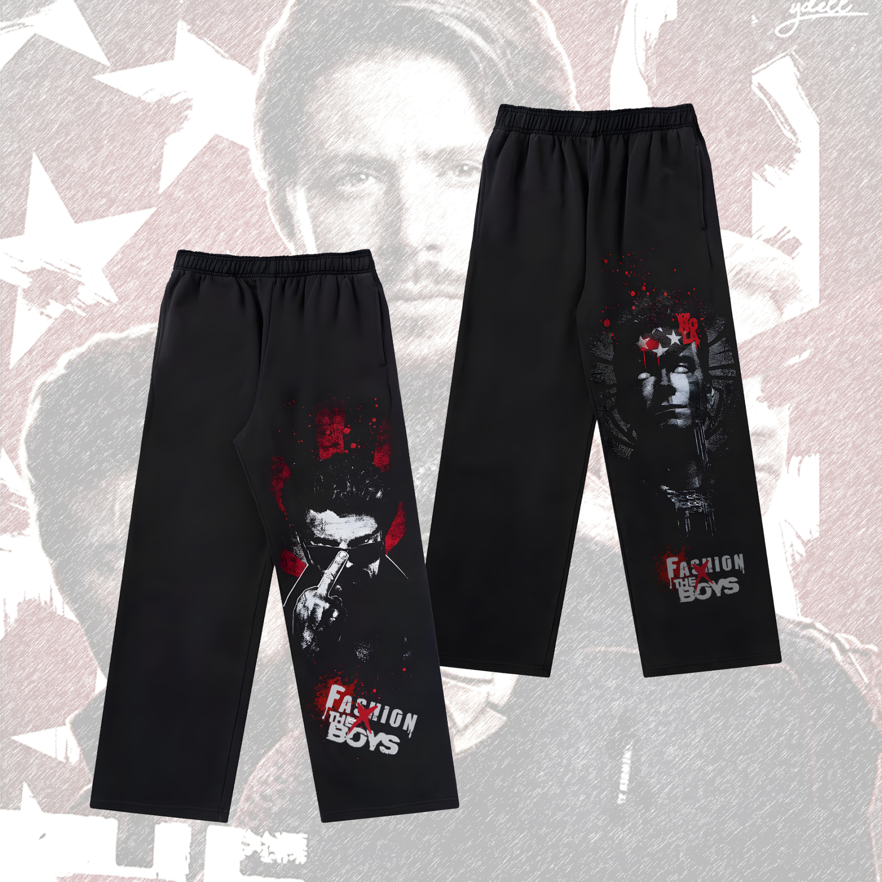 Unisex Portrait Fashion Vintage I Pants