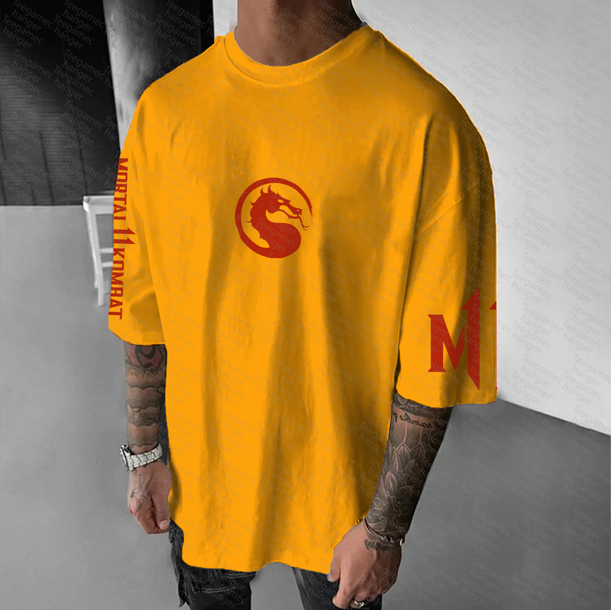 Unisex  "Mortal Kombat"  Inspired Vintage T-Shirt