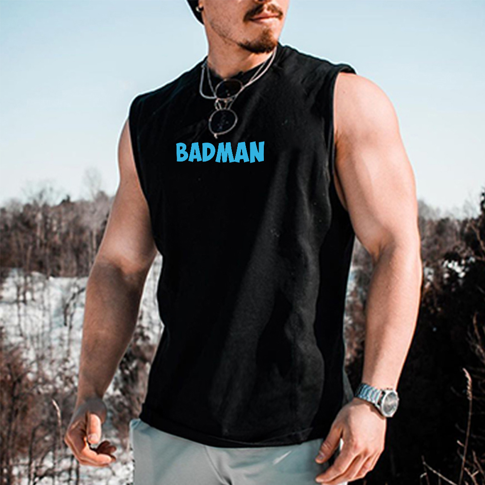 Unisex Oversized Anime Vegeta Collection Printed Tank Top