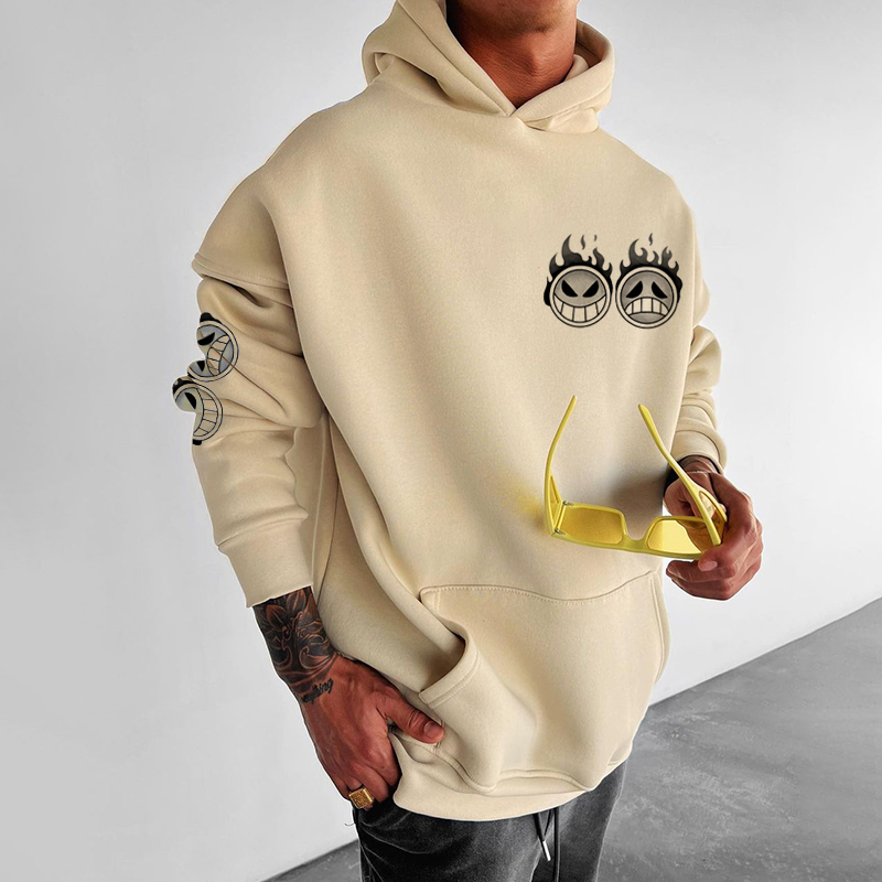 Oversize Print Hoodie-Teegamechanger