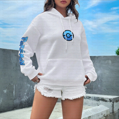 ‘’Pokémon " Anime Inspired Vintage Hoodie