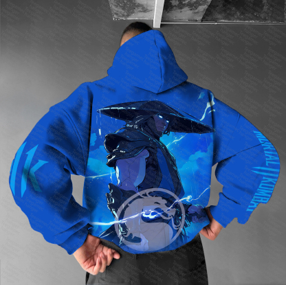 Unisex “Mortal Kombat”  Graphic Streetwear Vintage Hoodie