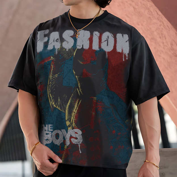 Unisex Portrait Fashion Vintage T-Shirt