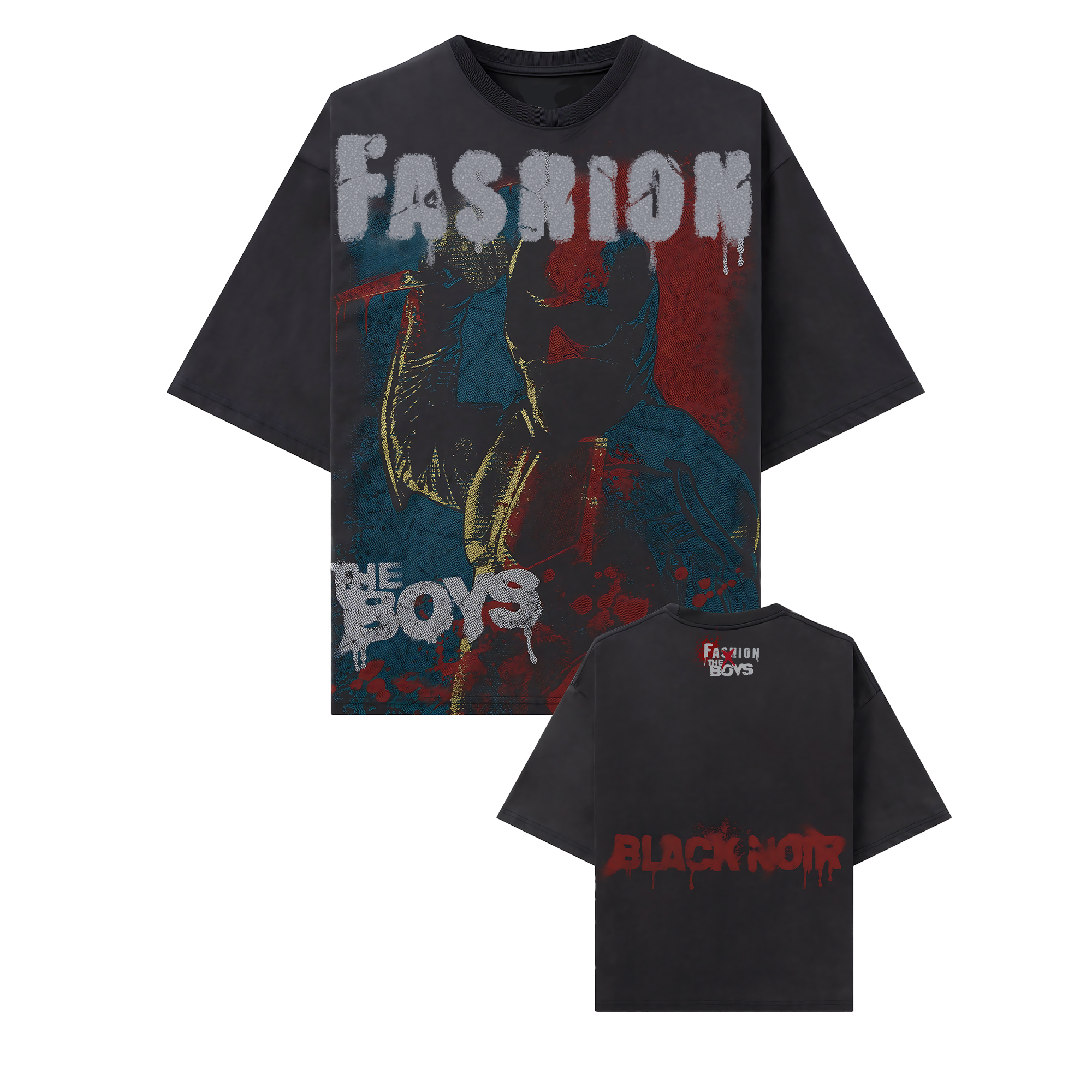 Unisex Portrait Fashion Vintage T-Shirt