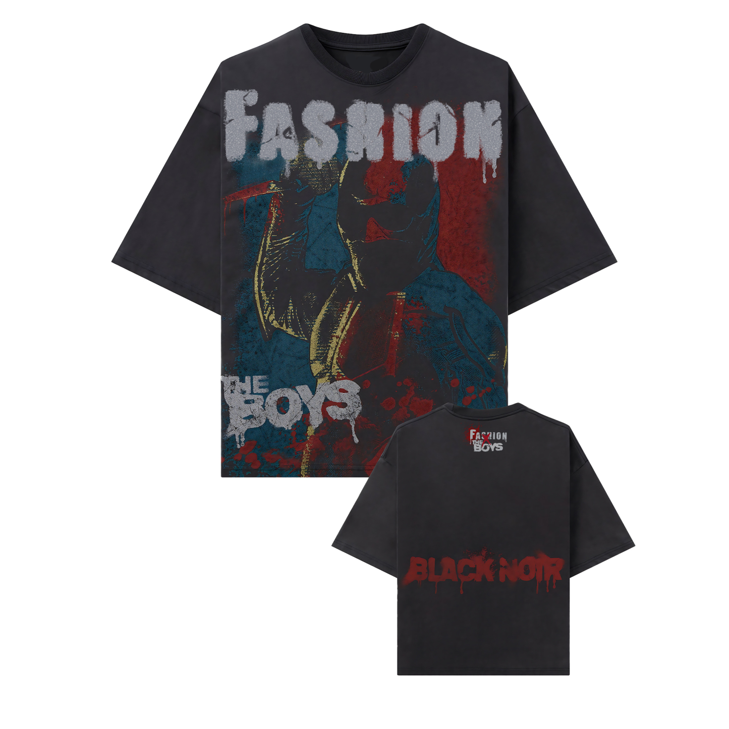 Unisex Portrait Fashion Vintage T-Shirt