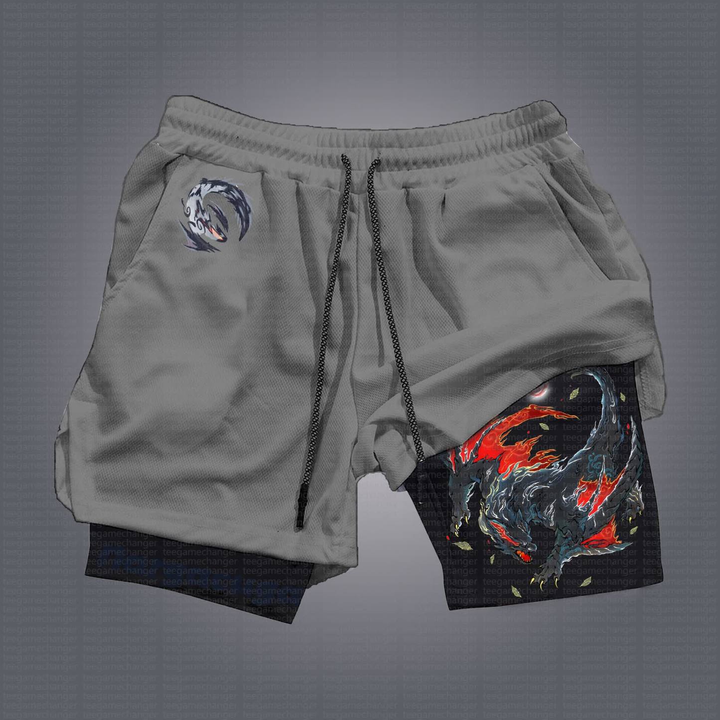 Unisex Casual Anime Streetwear Shorts