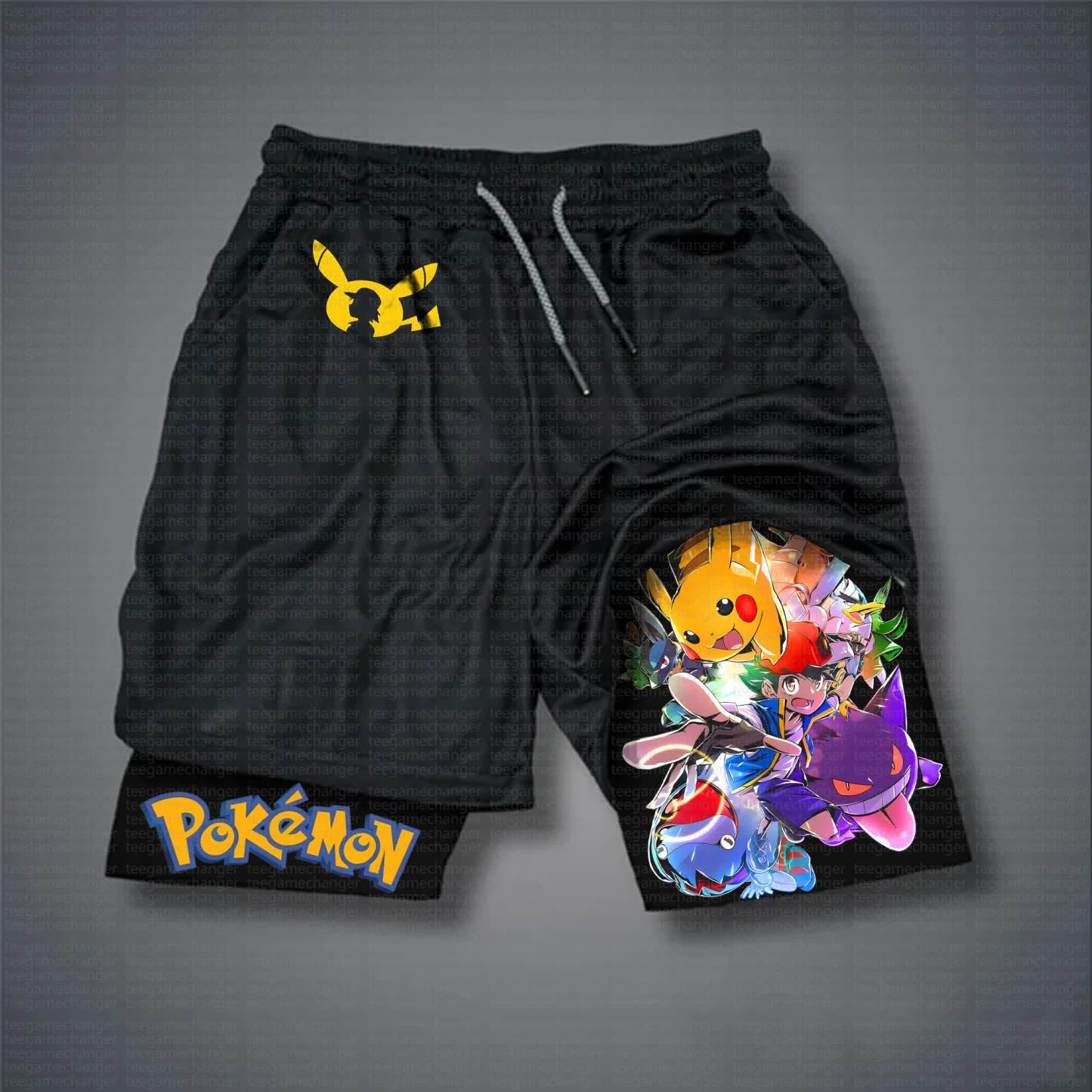 Unisex Casual Anime Streetwear Shorts