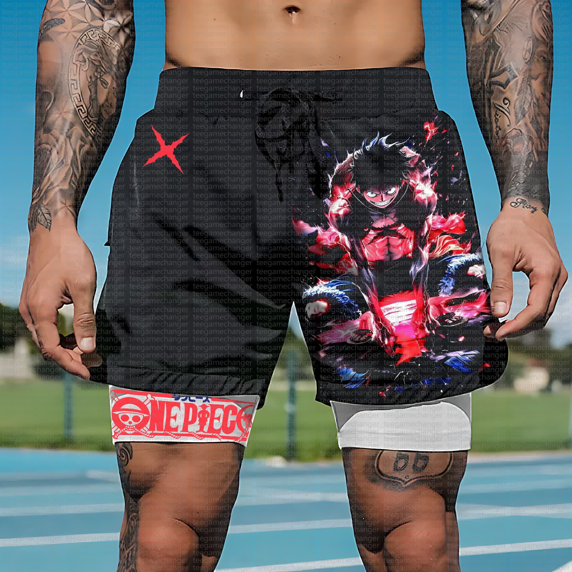 Unisex  “ONE PIECE” Casual Anime Streetwear Shorts