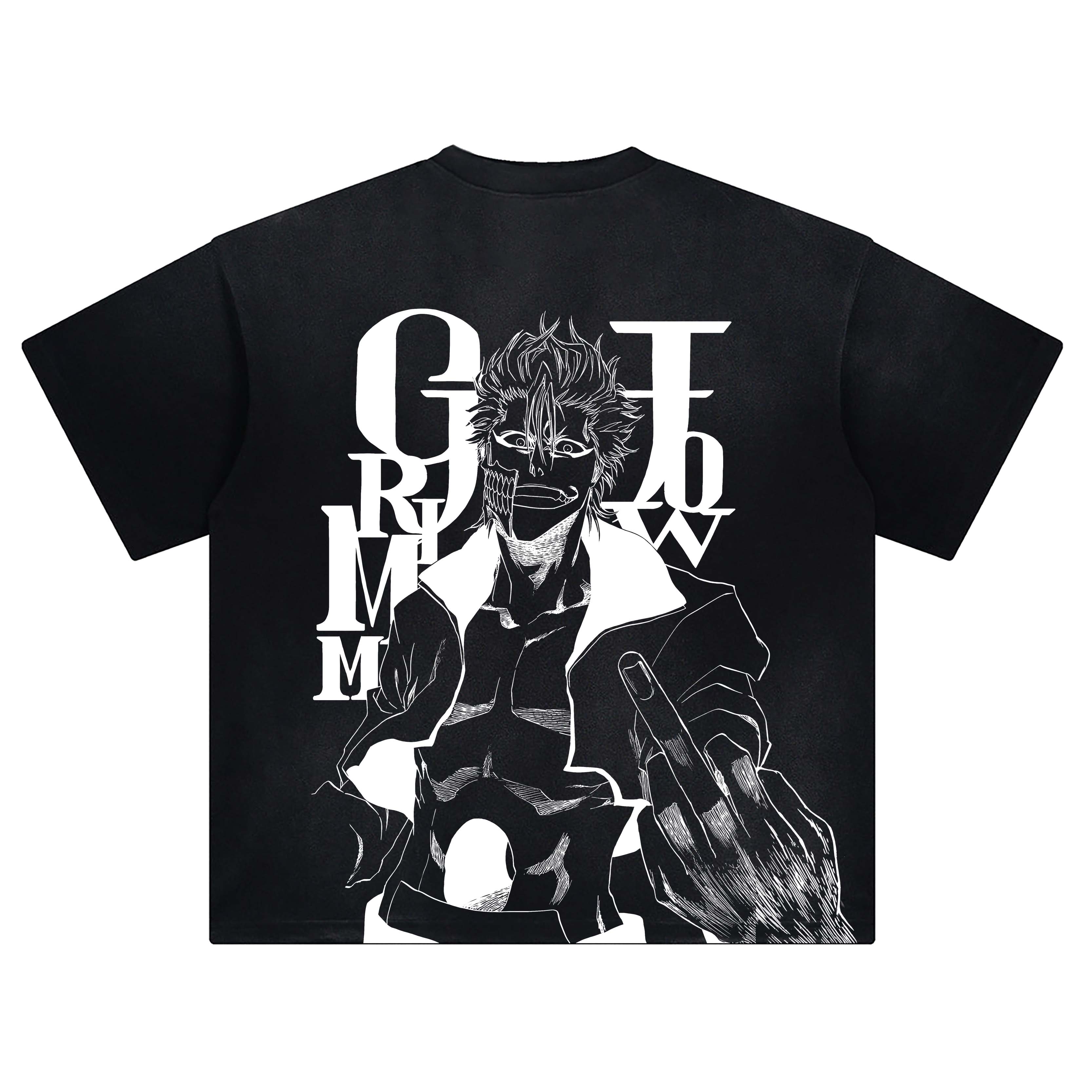 Unisex Anime Fit Washed T-Shirt