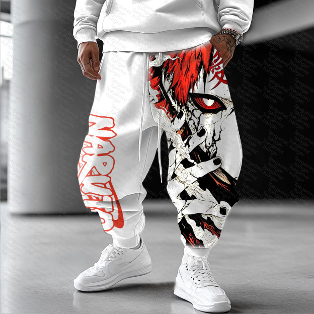 Unisex Casual Anime Streetwear Pants