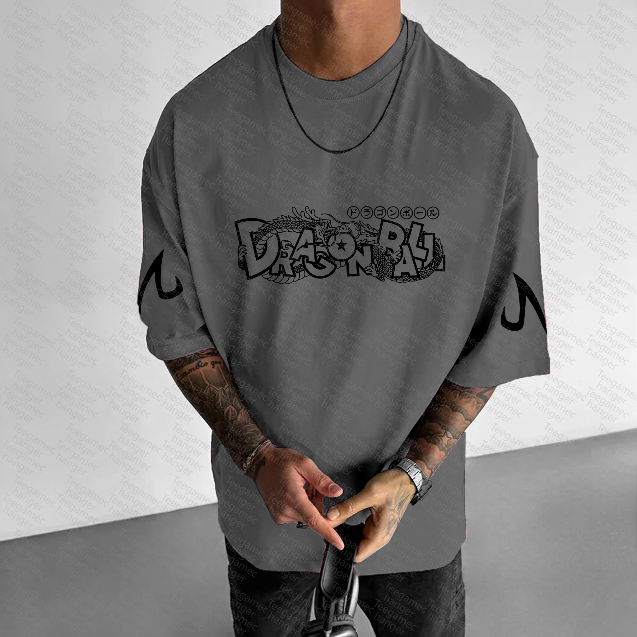 Unisex  Inspired Anime Vintage T-Shirt