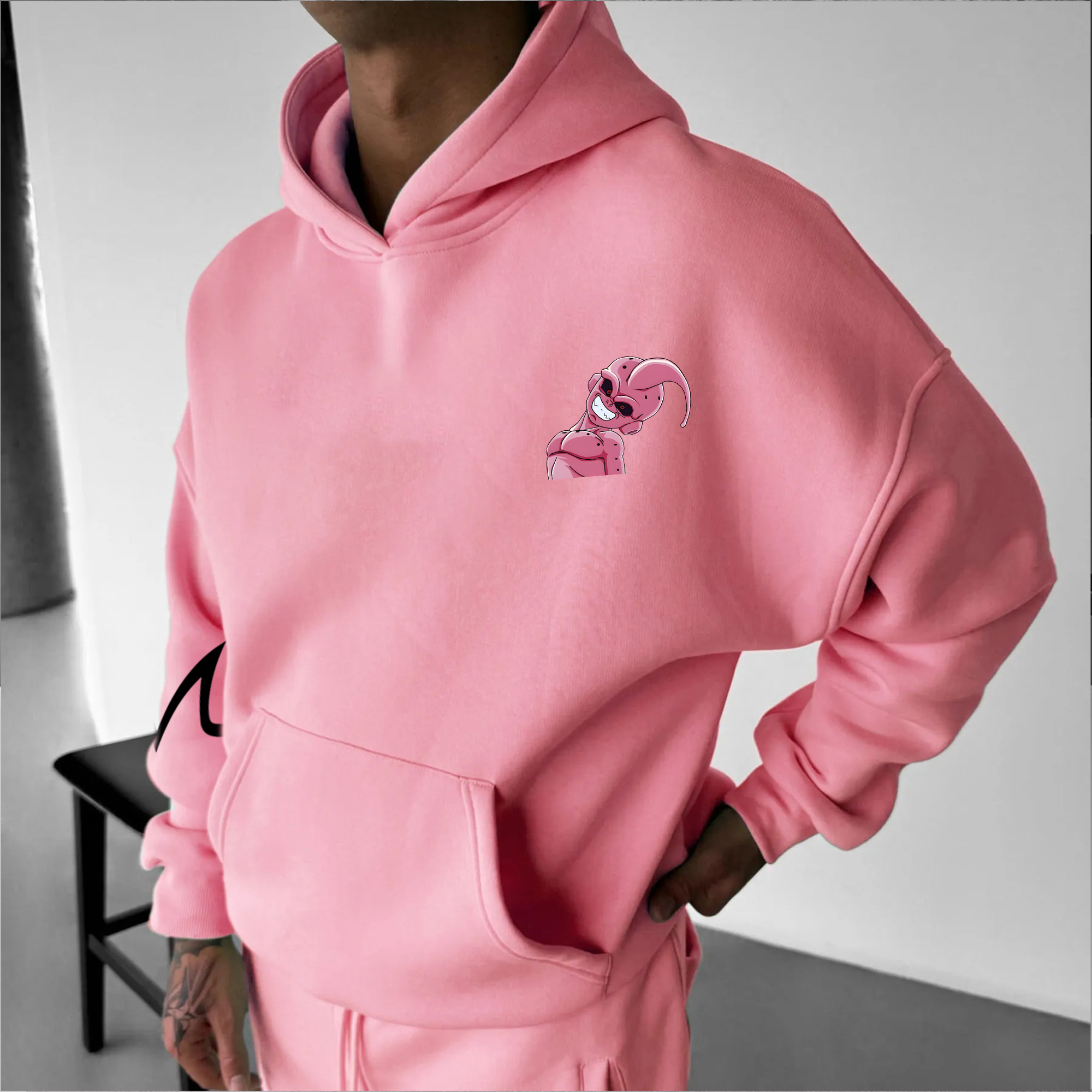 Unisex Anime Graphic Streetwear Vintage Hoodie