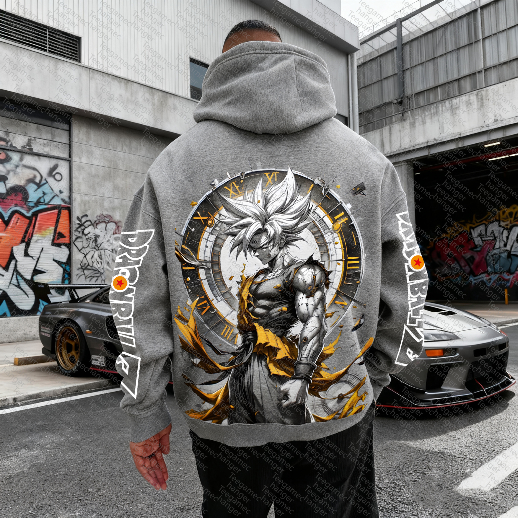 Unisex “Dragon Ball” Anime Graphic Streetwear Vintage Hoodie