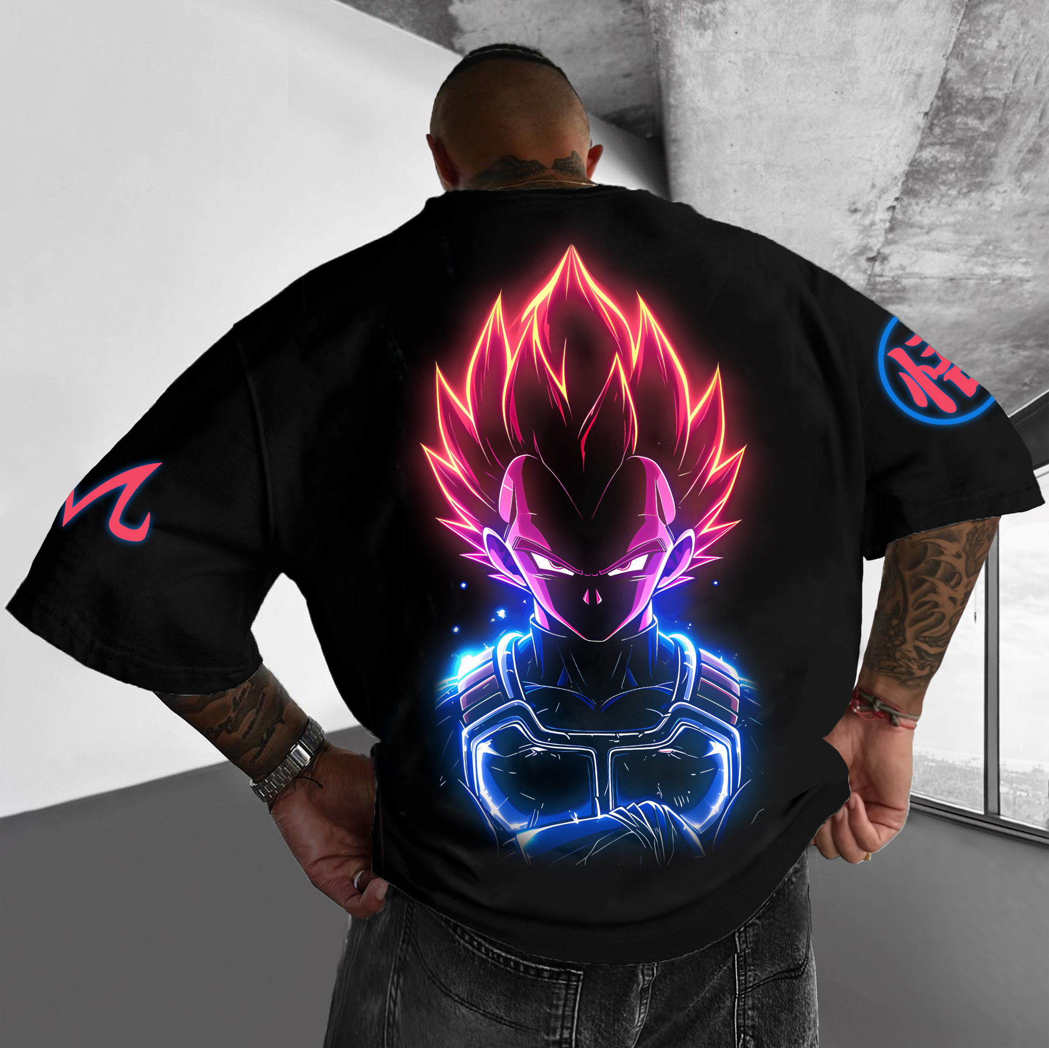 Unisex Anime Inspired Vintage T-Shirt