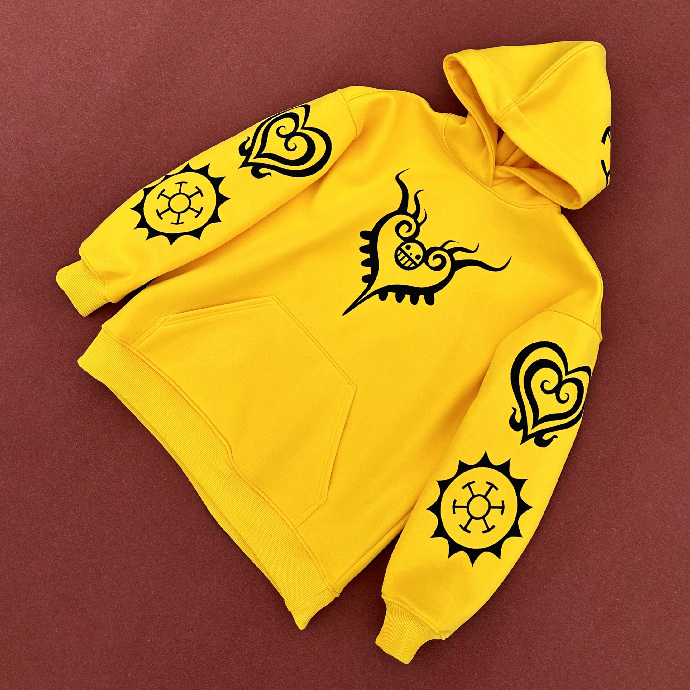 Unisex Anime Graphic Streetwear Vintage Hoodie