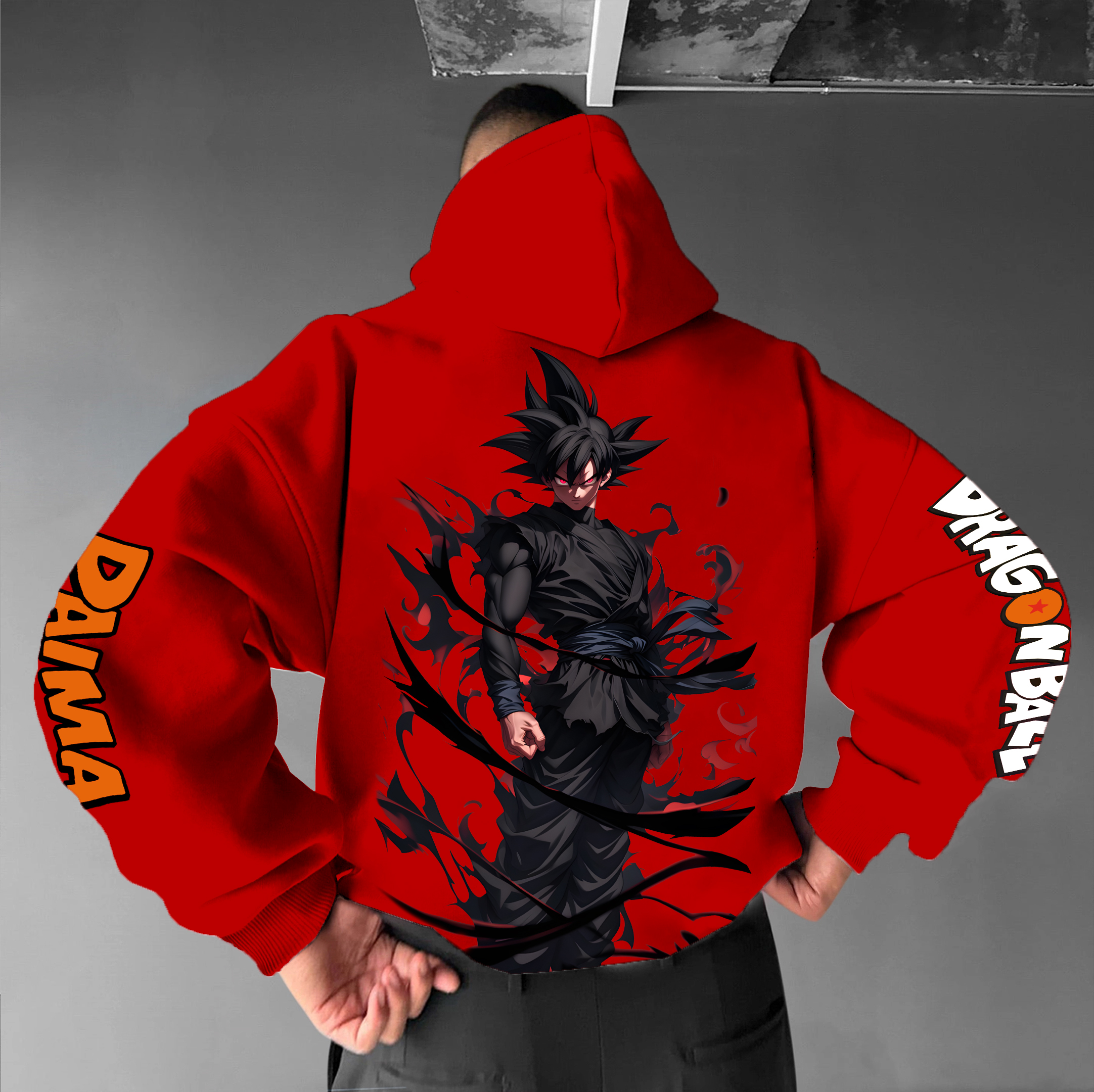 Unisex Anime Graphic Streetwear Vintage Hoodie