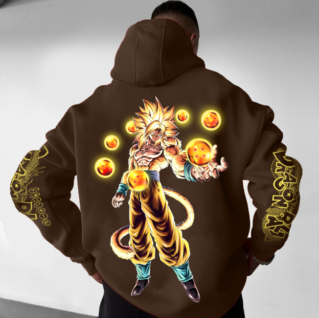 Unisex Anime Graphic Streetwear Vintage Hoodie