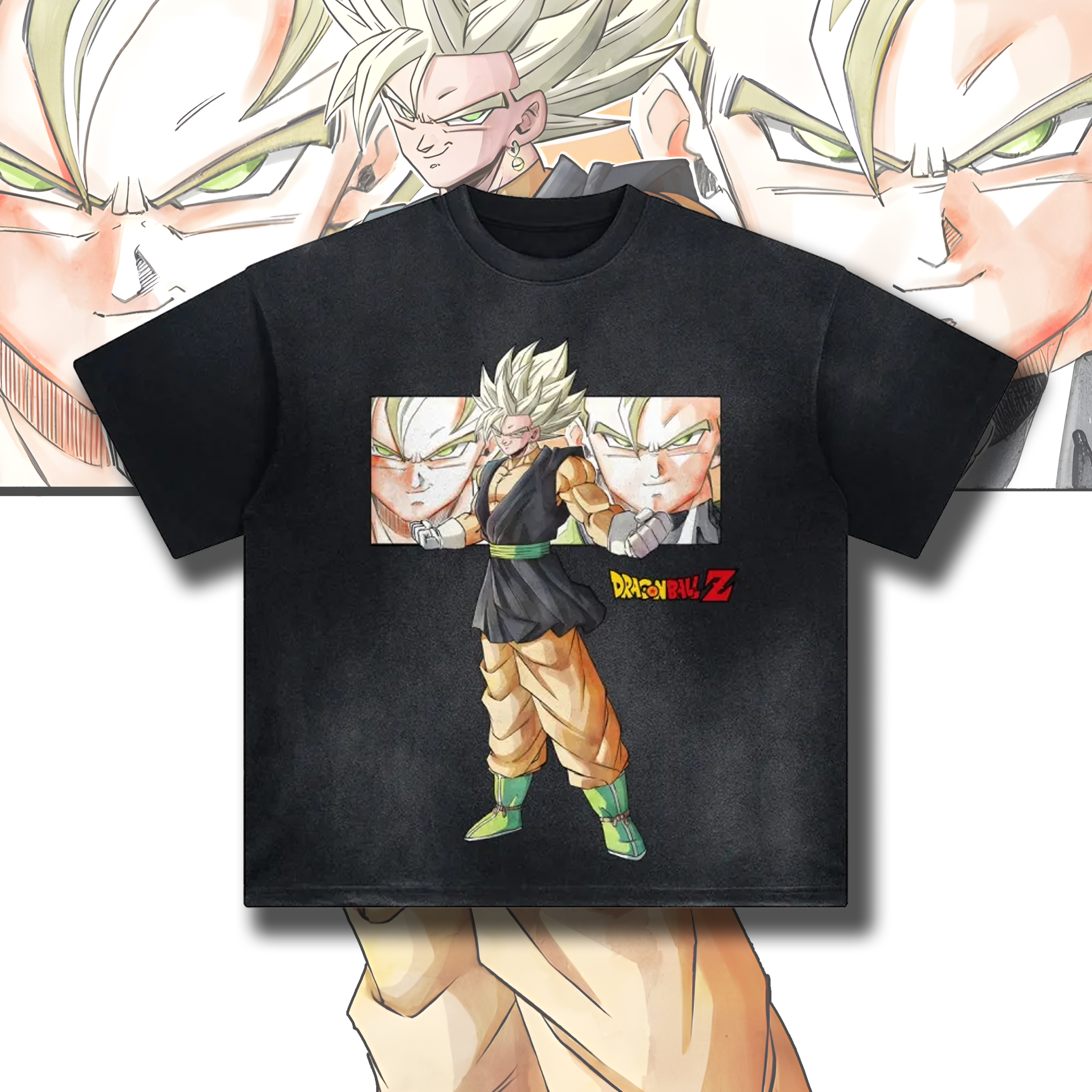 Unisex Anime Inspired Vintage T-Shirt