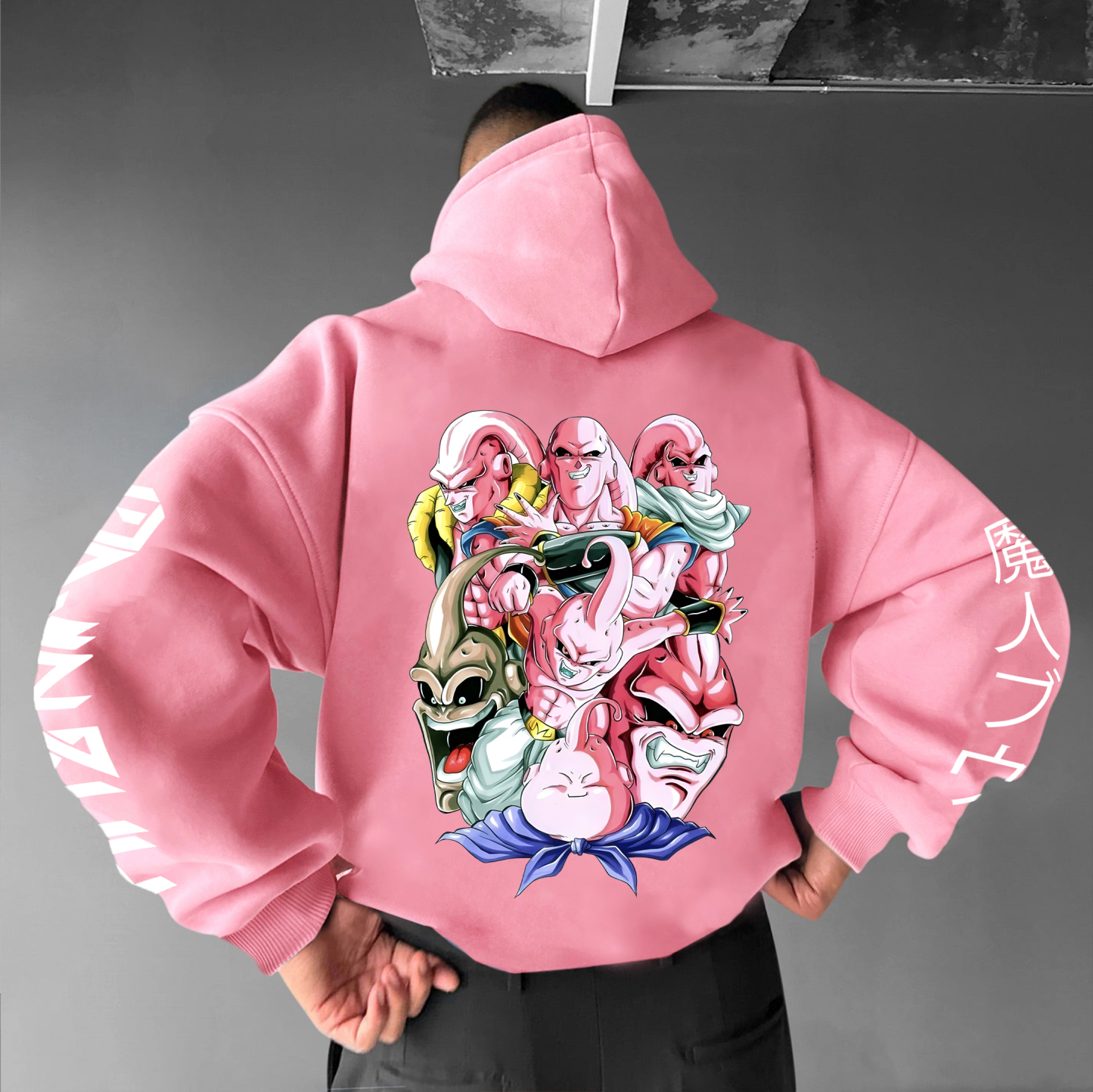 Unisex Anime Graphic Streetwear Vintage Hoodie