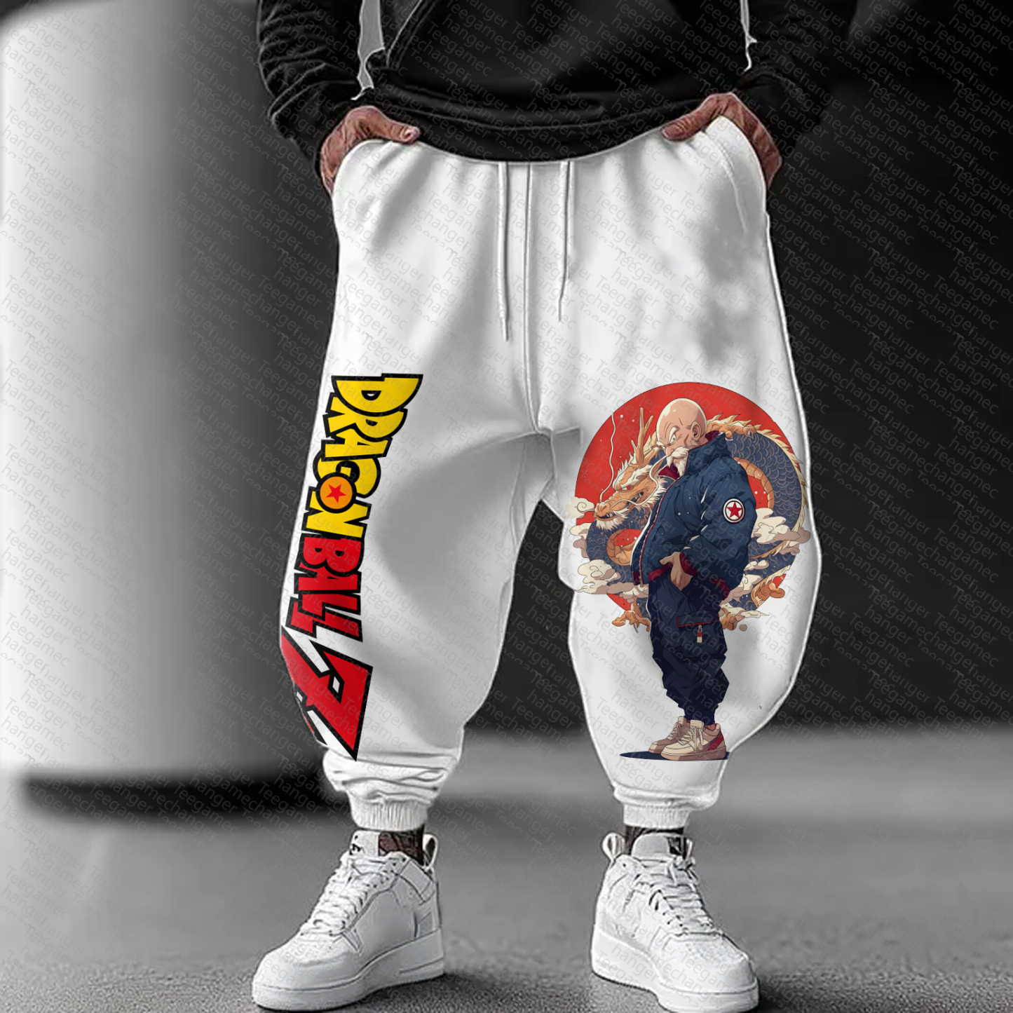 Unisex Casual Anime Streetwear Pants