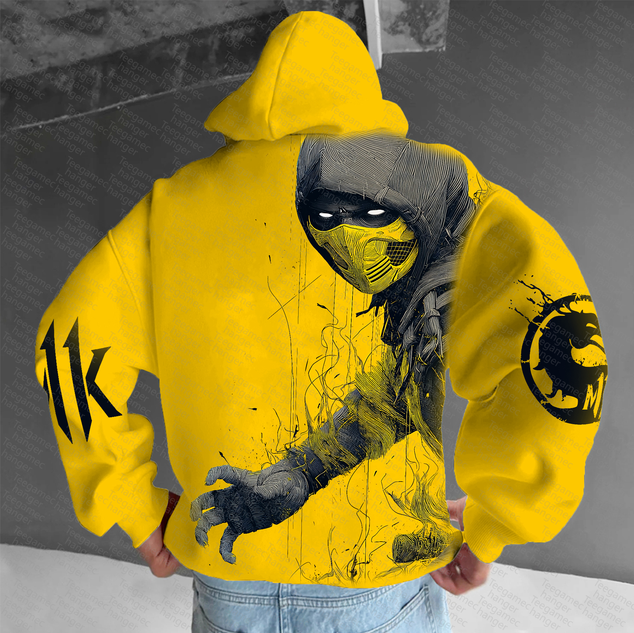 Unisex “Mortal Kombat”  Graphic Streetwear Vintage Hoodie