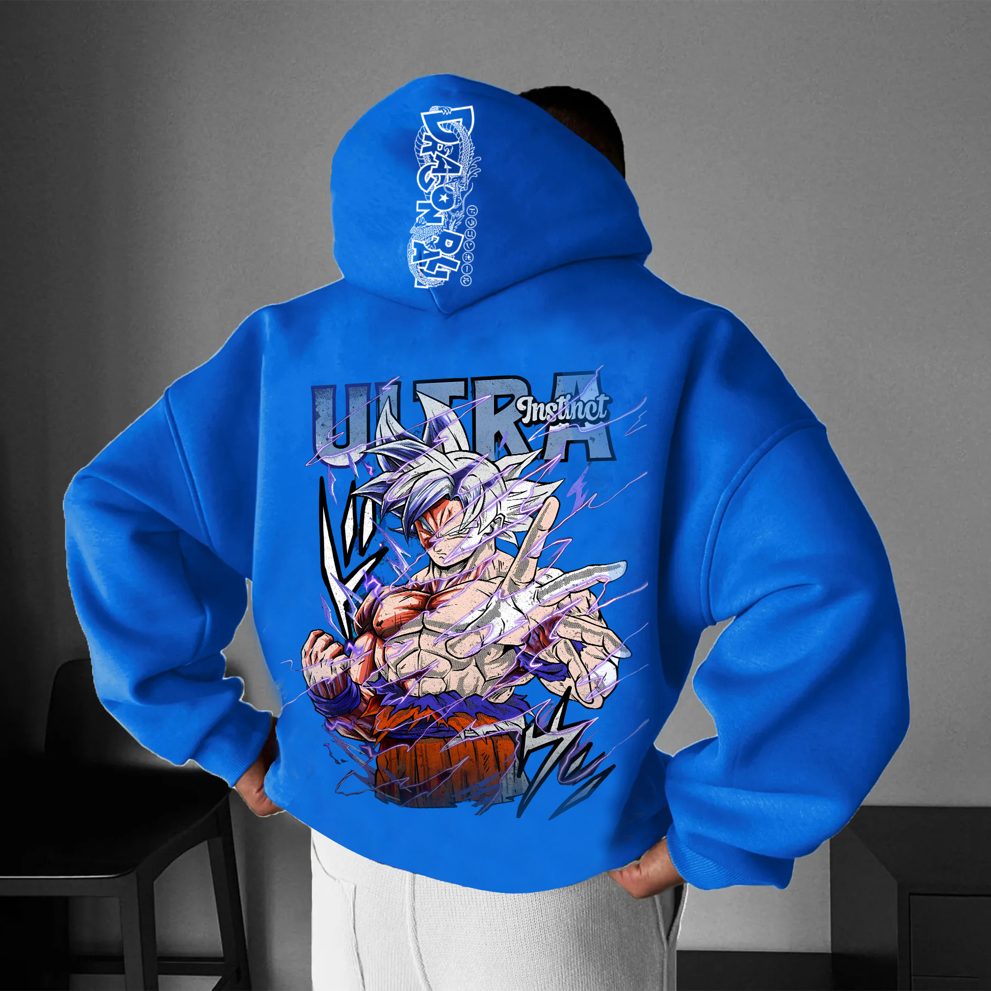 Unisex Anime Graphic Streetwear Vintage Hoodie