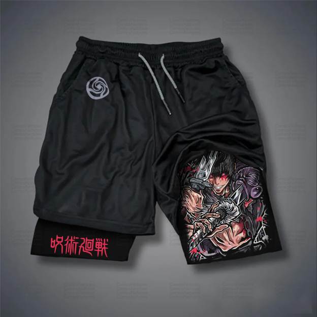Unisex Casual Anime Streetwear Shorts 丨Jujutsu Kaisen