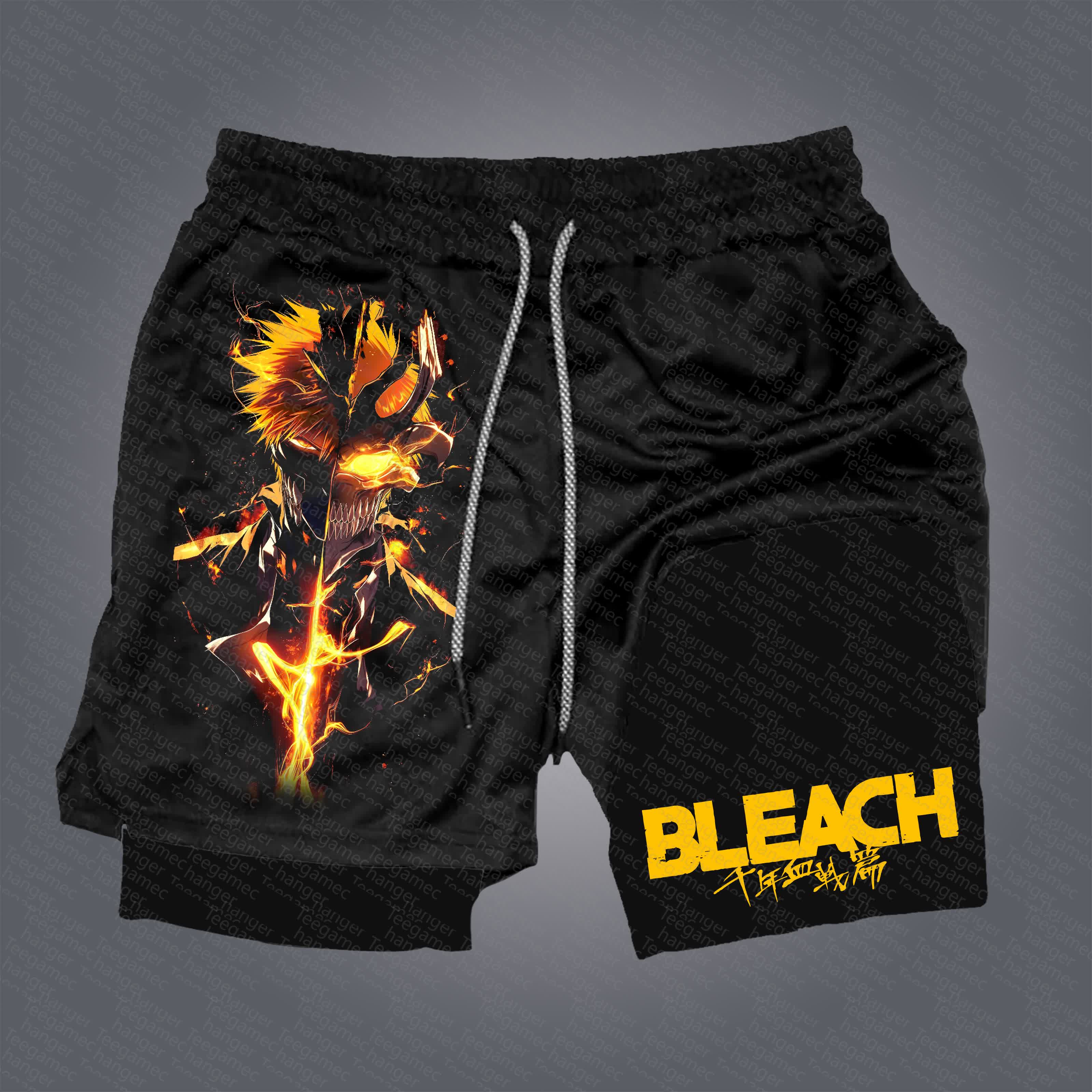 Unisex  “BLEACH” Casual Anime Streetwear Shorts