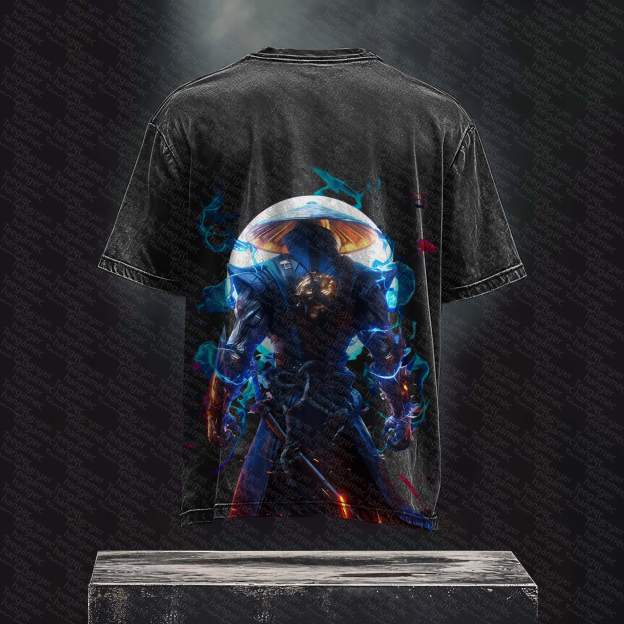 Unisex  Inspired Vintage Washed T-Shirt丨 Mortal Kombat
