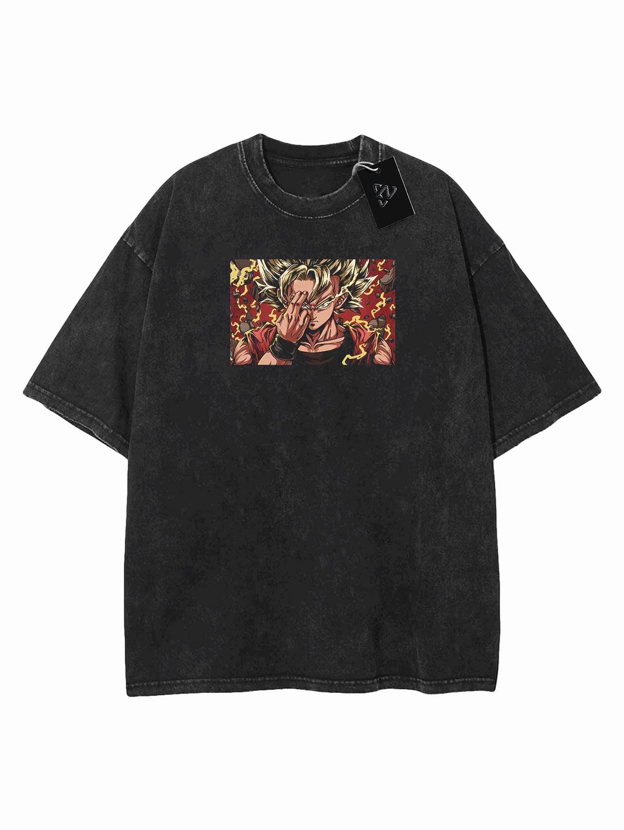 Son Goku 2-Sided Vintage Tee-Teegamechanger