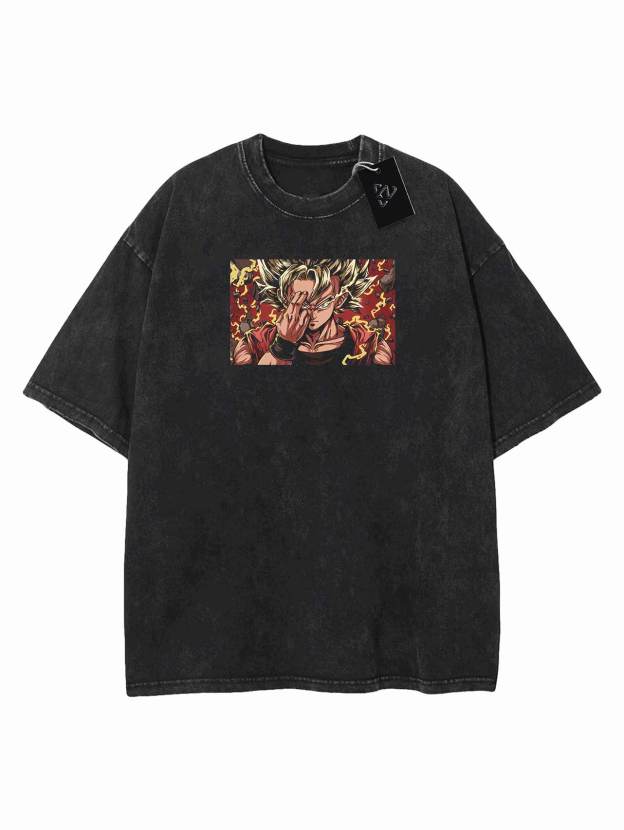 Son Goku 2-Sided Vintage Tee-Teegamechanger