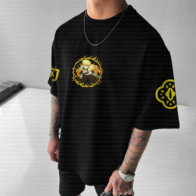 Unisex  "Demon slayer" Anime Inspired Vintage T-Shirt