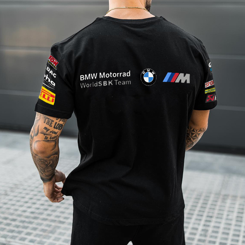 Men's Logo Letter Printed T-shirt