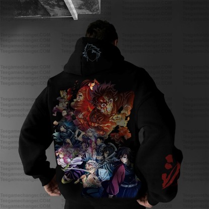 Unisex “ Demon slayer   ” Graphic Streetwear Vintage Hoodie