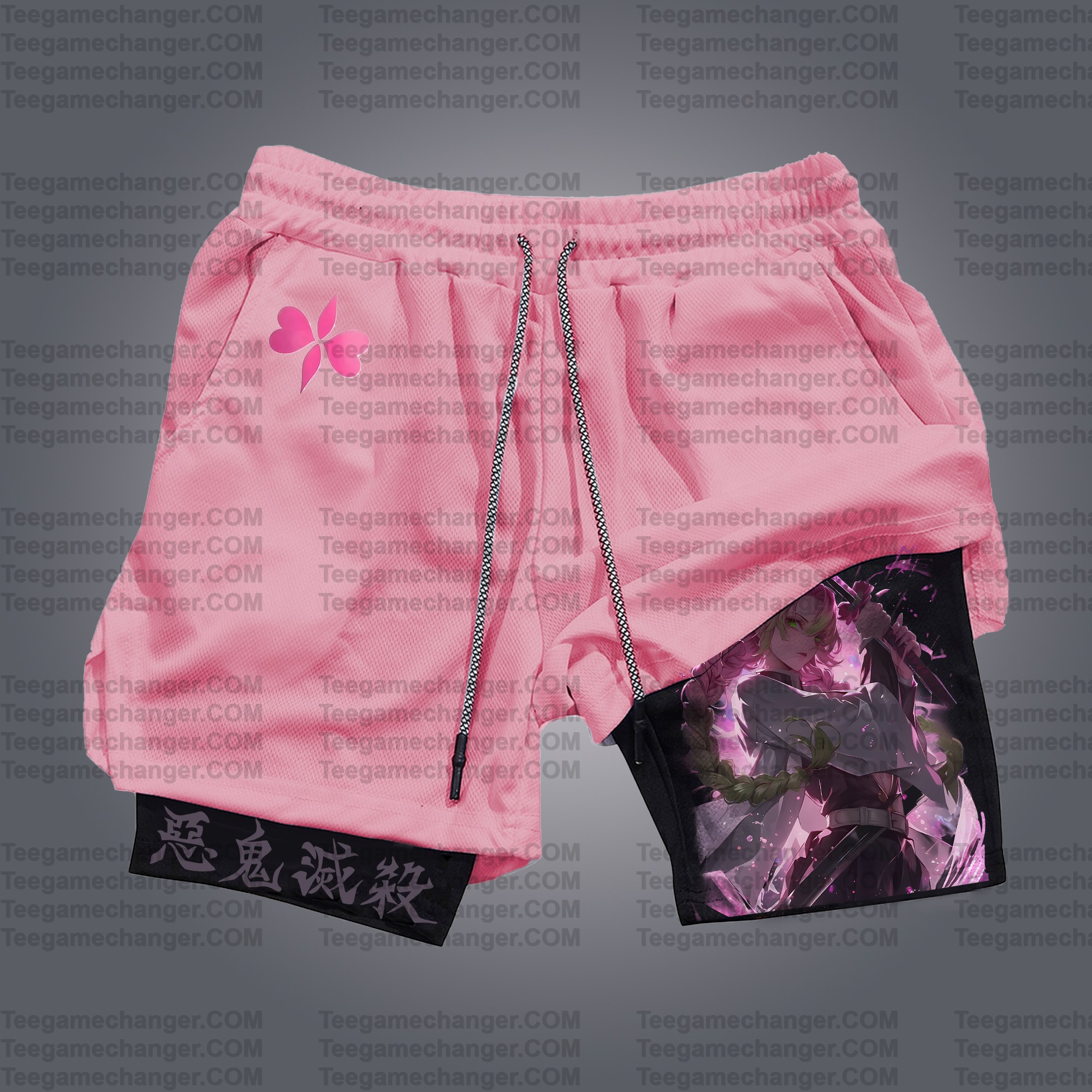 Unisex “ Demon Slayer: Kimetsu no Yaiba” Casual Streetwear Shorts