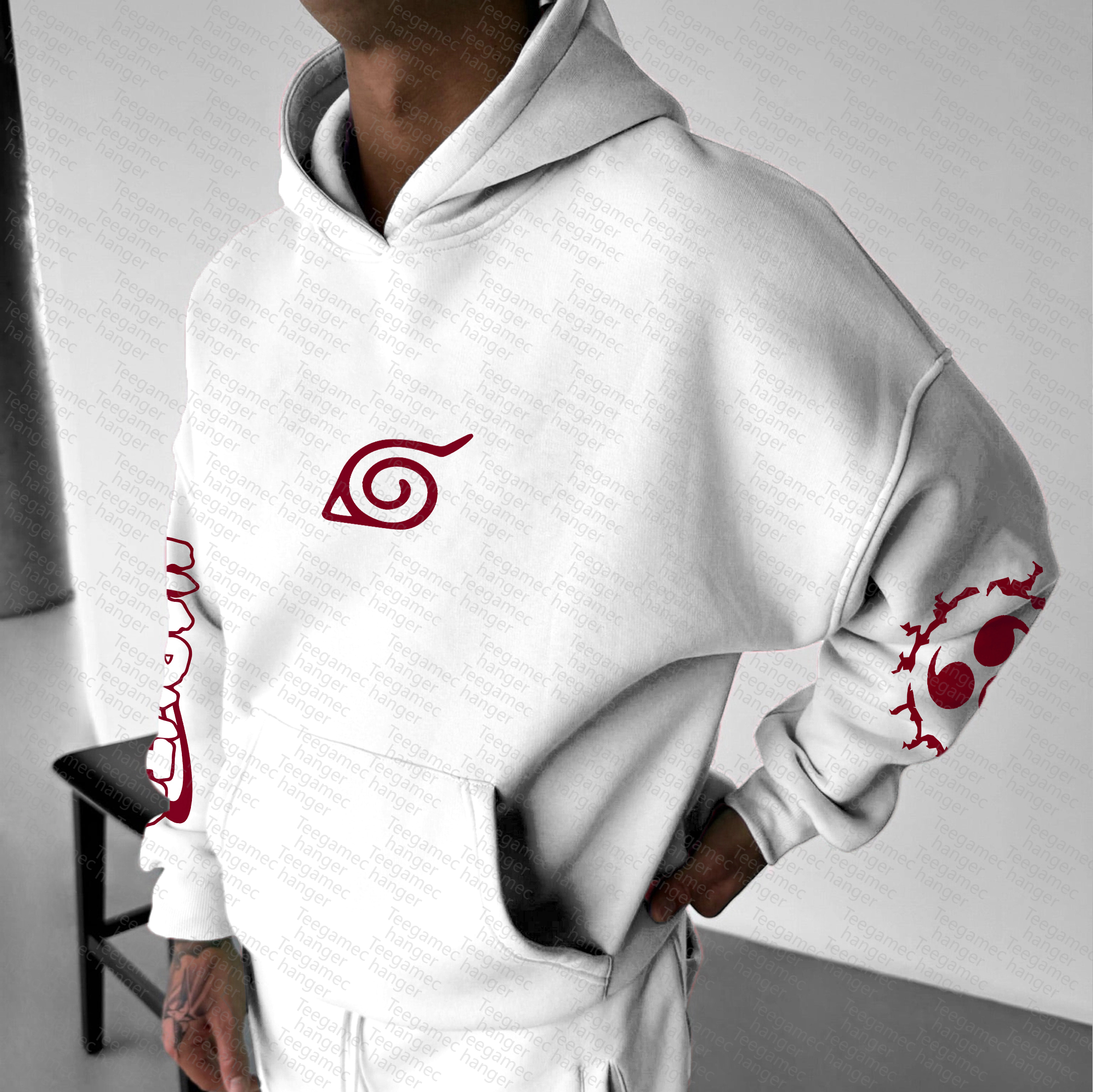 Unisex “NARUTO” Anime Graphic Streetwear Vintage Hoodie