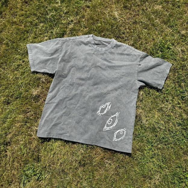 The Honored One Gojo JJK Acid Wash Vintage Style T-shirt, Anime Inspired Tee