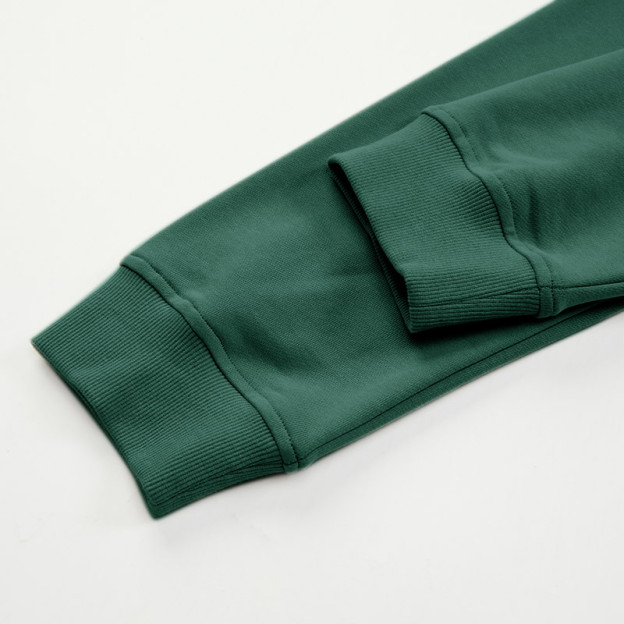 Men's Oversized Hoodie Racing Print Green