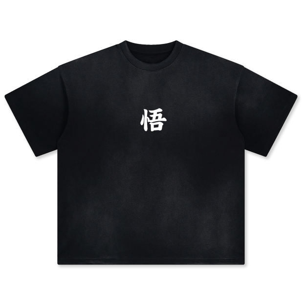 Unisex Fit ANIME Washed T-Shirt