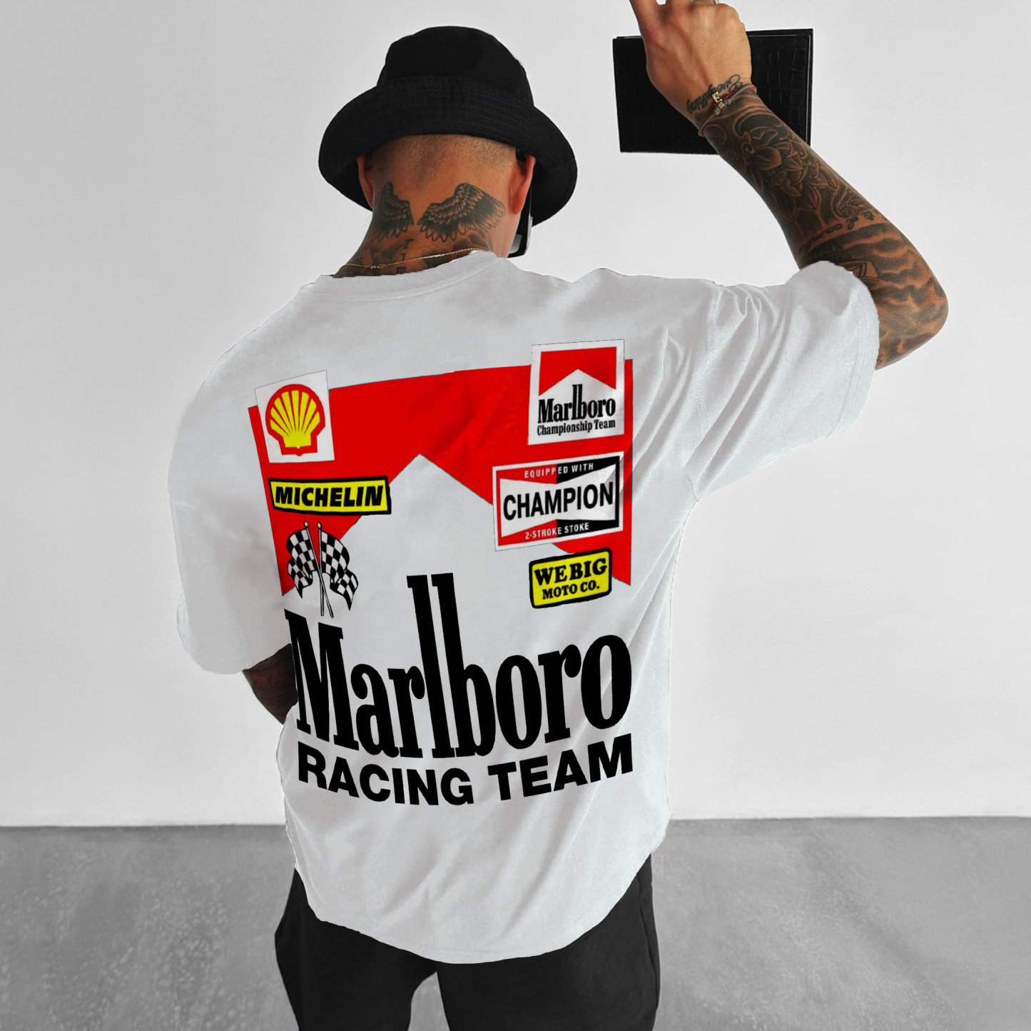 Unisex Oversized Racing T-shirt