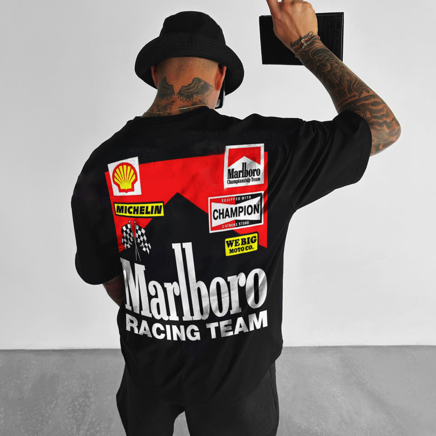 Unisex Oversized Racing T-shirt