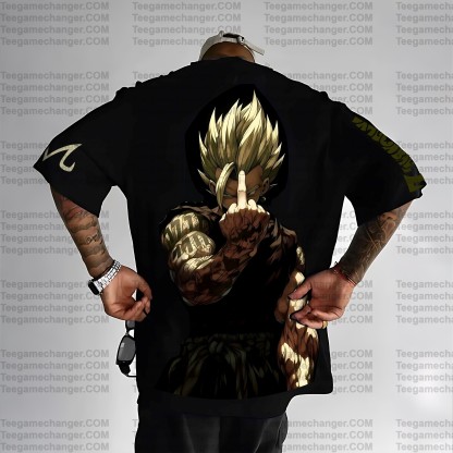 Unisex Anime Inspired Vintage T-Shirt丨DragonBall-Brolly