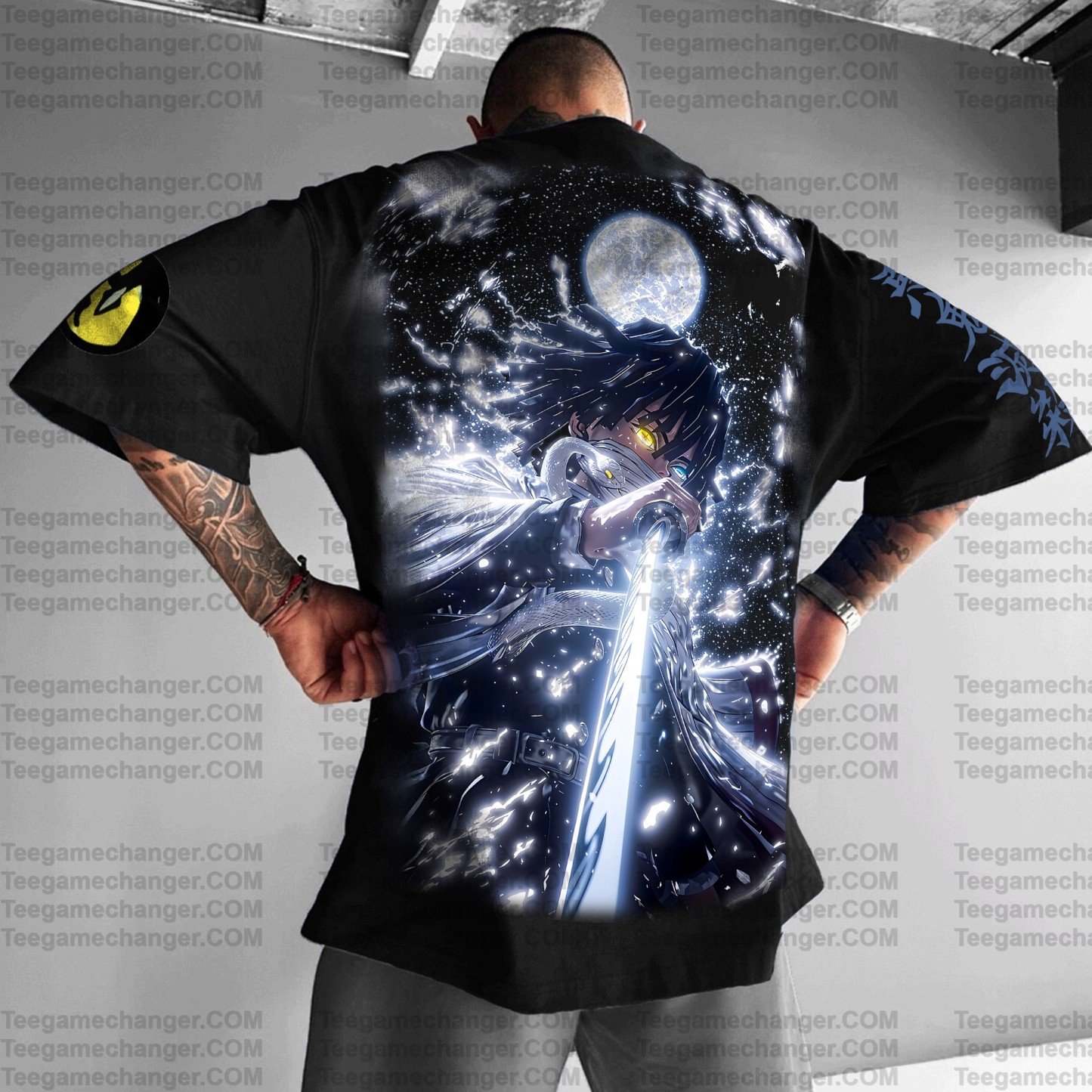 Unisex " Demon Slayer: Kimetsu no Yaiba" Anime Inspired Vintage T-Shirt