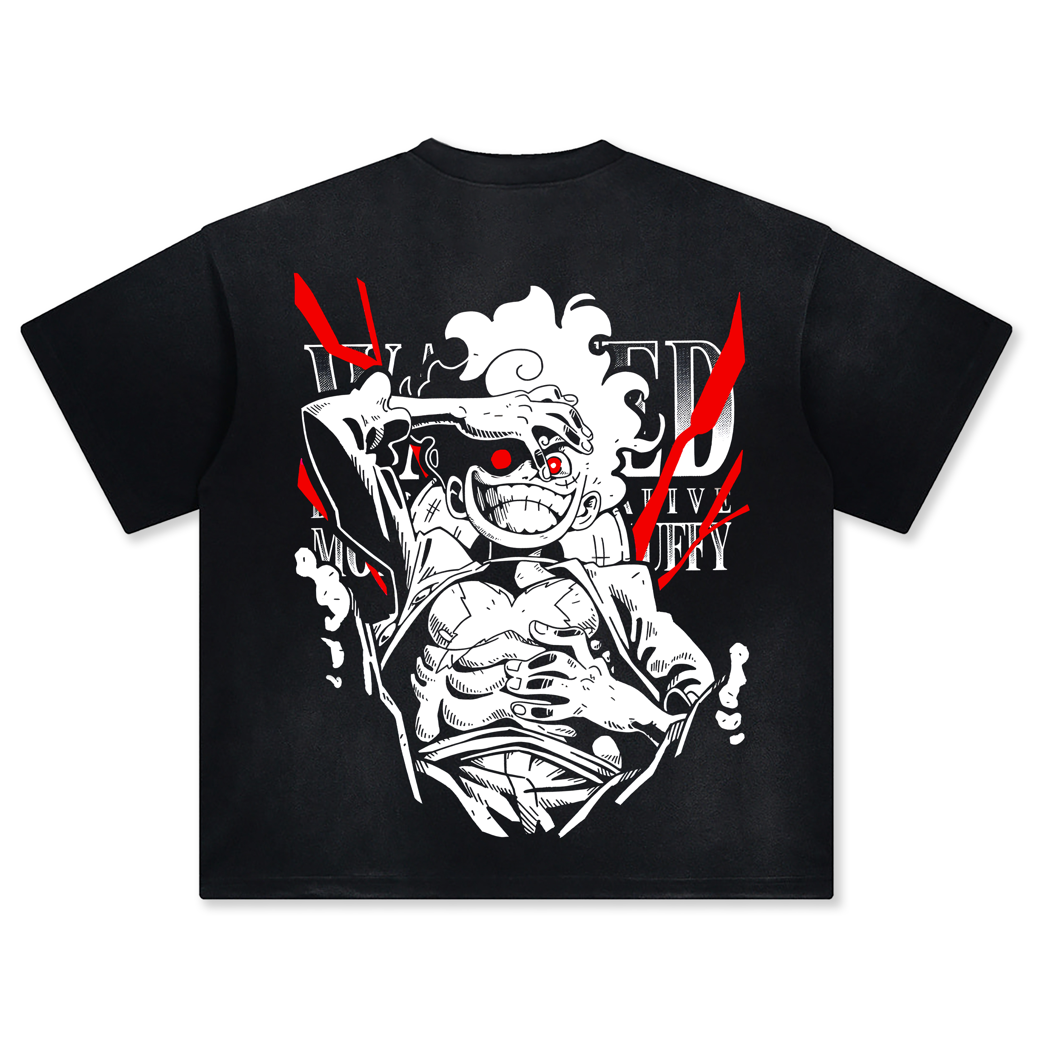 Unisex Fit ANIME Washed T-Shirt