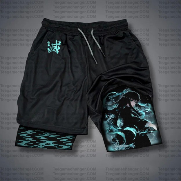 Unisex “ Demon slayer” Casual Streetwear Shorts