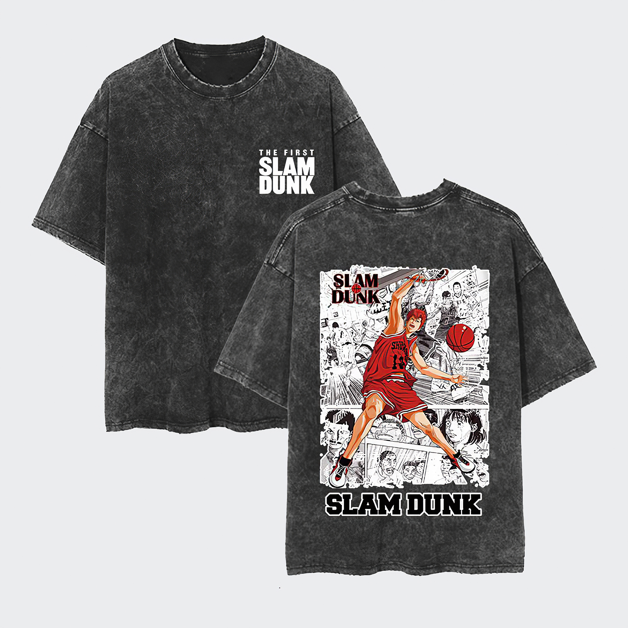Vintage Washed Tee丨Slam Dunk