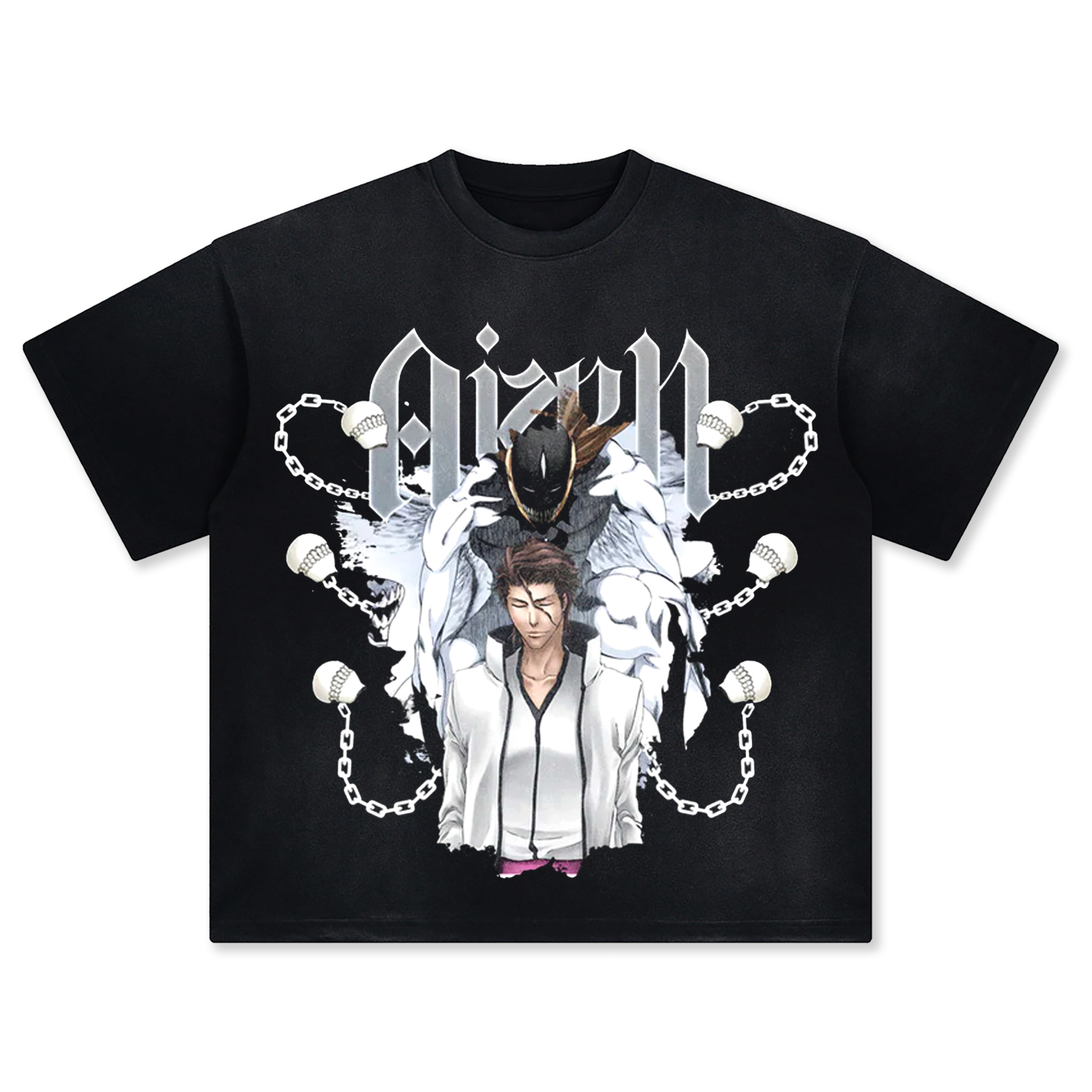 Unisex Fit ANIME Washed T-Shirt