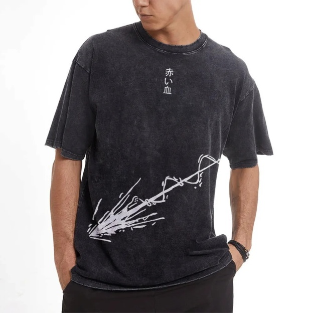 Vintage Washed Tee丨Jujutsu Kaisen