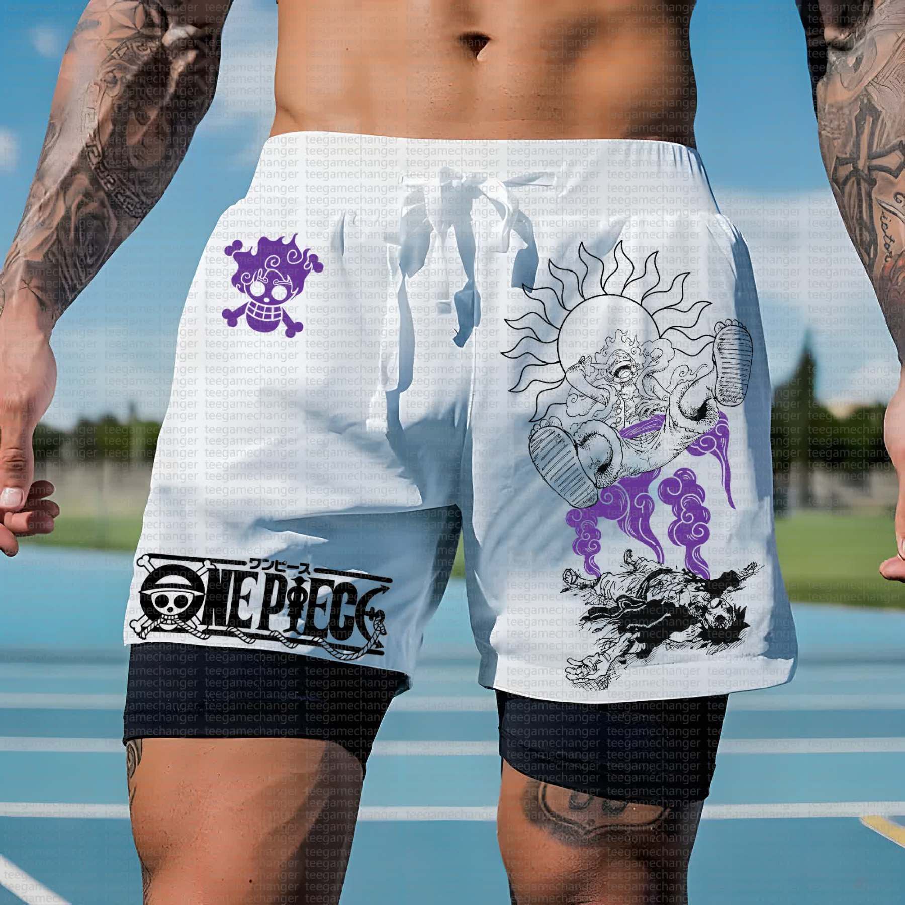 Unisex “Pokémon” Casual Anime Streetwear Shorts