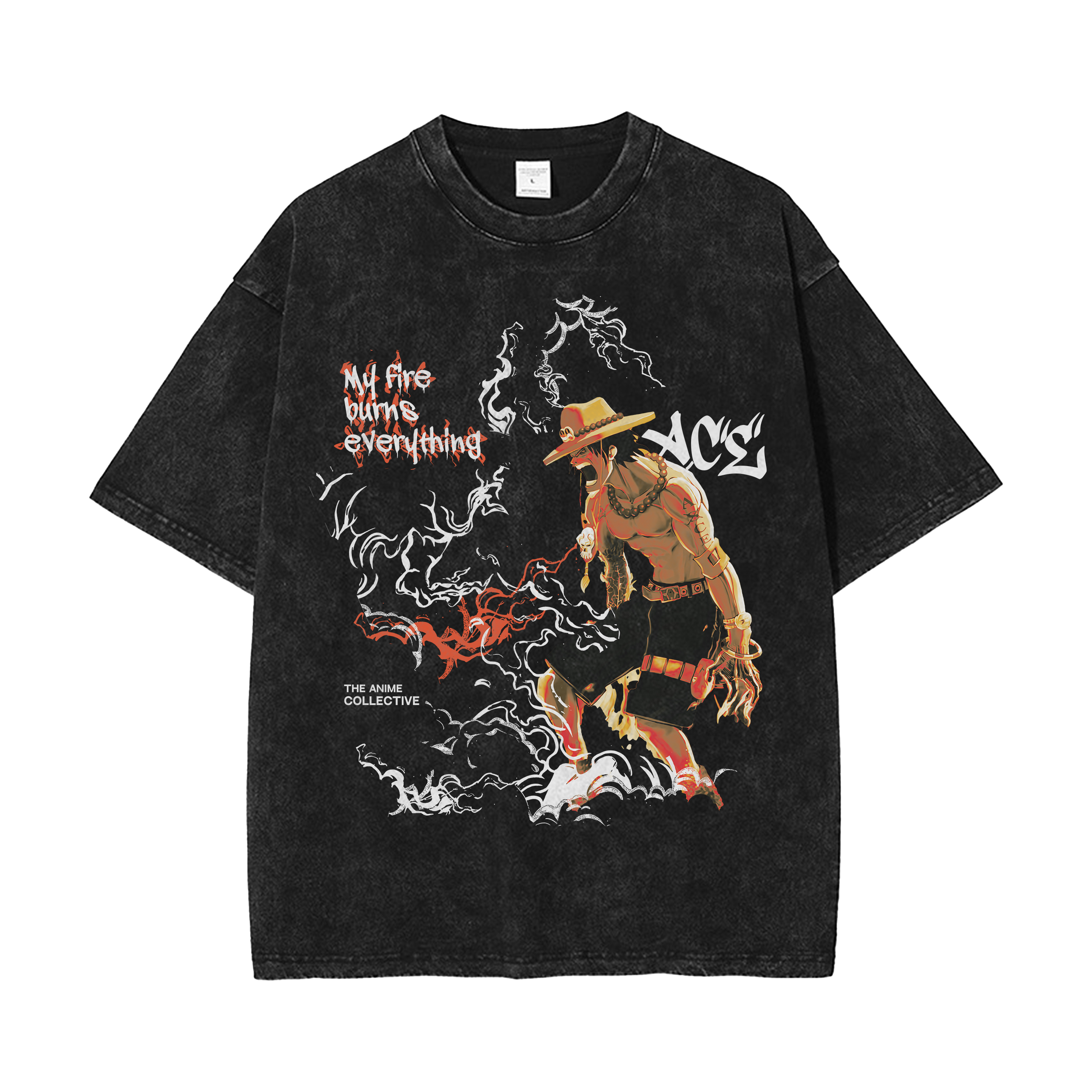 Ace Vintage Oversized T-Shirt | One Piece